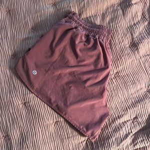 Lululemon 10 Tall Mauve Shorts